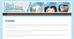 Desktop Screenshot of gatilluxvitae.com